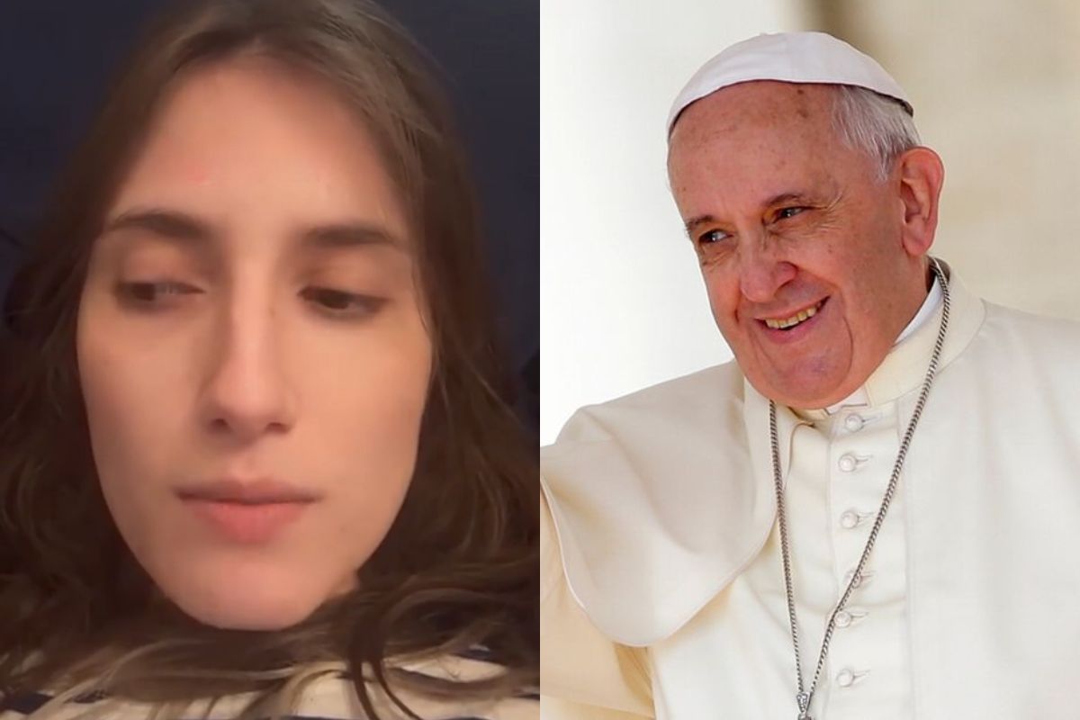 Jovem goiana viraliza ao questionar sobre votação do novo papa: “é na Catedral da Sé?”