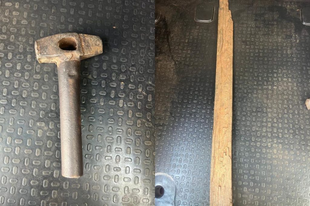 Motoristas de Goiânia usam marreta e pedaço de pau para 'resolver' briga de trânsito