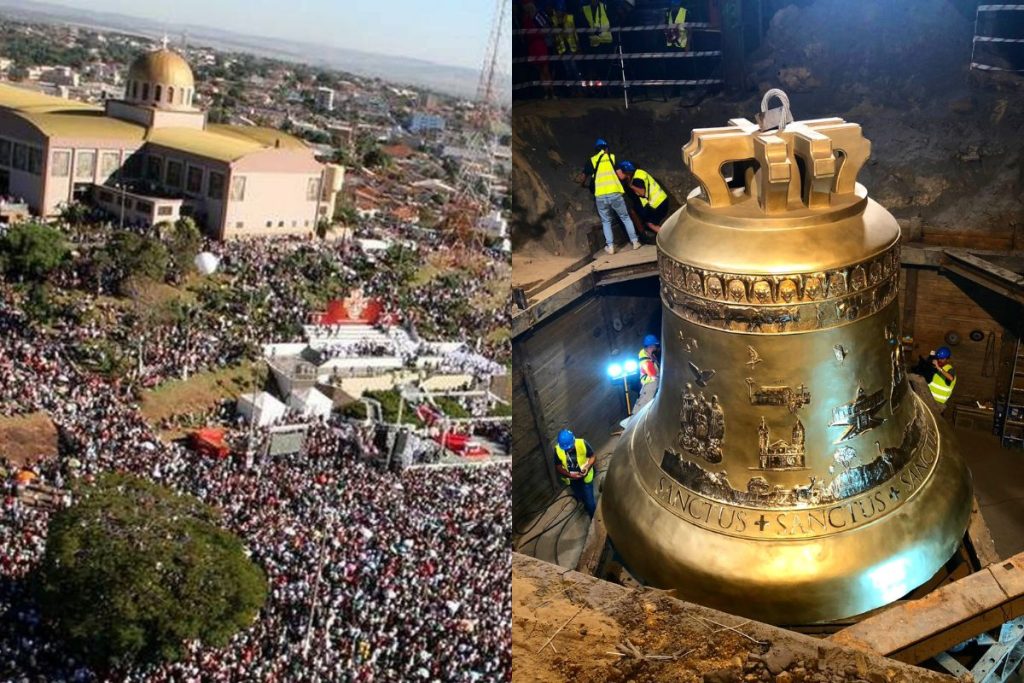 Maior sino do mundo será uma das atrações na Festa do Divino Pai Eterno 2025; veja detalhes do evento