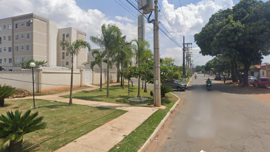 Caso aconteceu no Conjunto Residencial Monte Carlo em Goiânia (Reprodução)