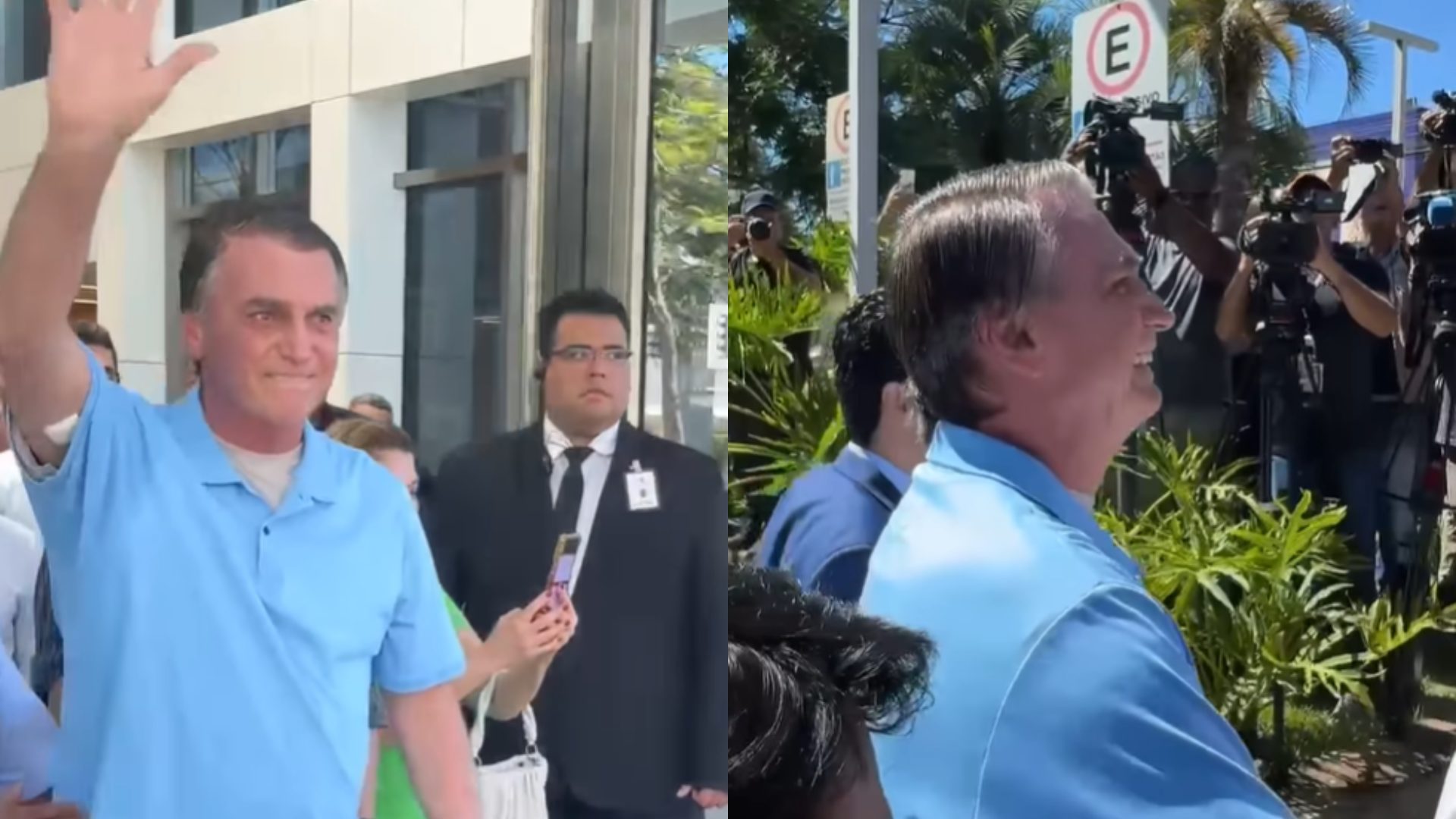 Bolsonaro recebe alta e deixa hospital três semanas após cirurgia