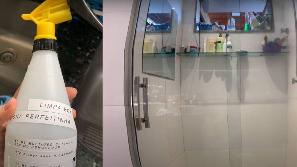 Chega de produtos químicos fortes! Como deixar o box do banheiro brilhando sem esforço