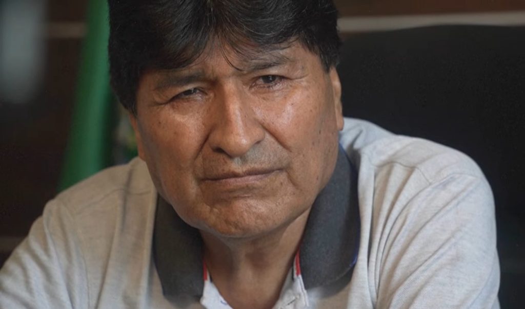 Evo Morales, ex-presidente da Bolívia.