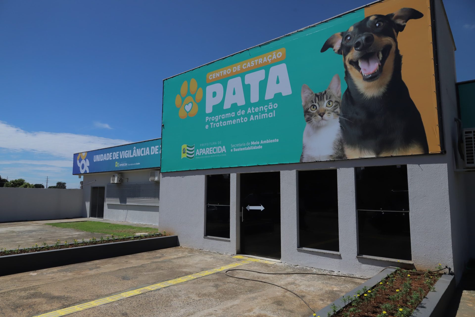Pets poderão ser atendidos no pata