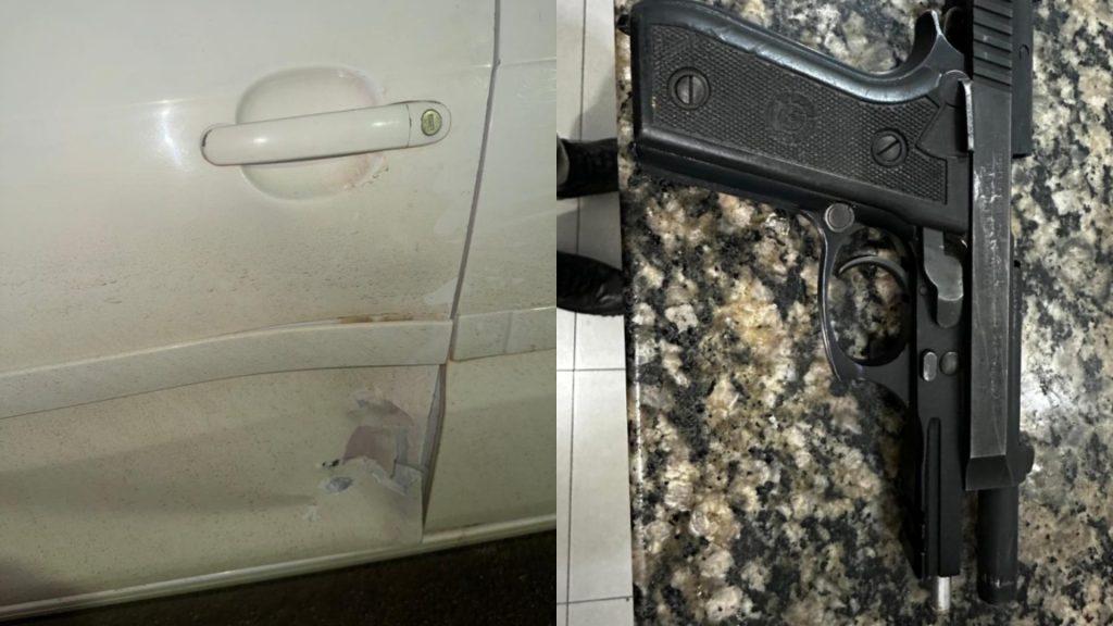 Homem foi detido por embriaguez e porte ilegal de arma de fogo (Foto: Reprodução)
