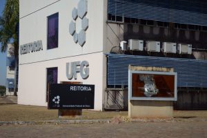 Reitoria UFG (Foto: Jordana Viana)