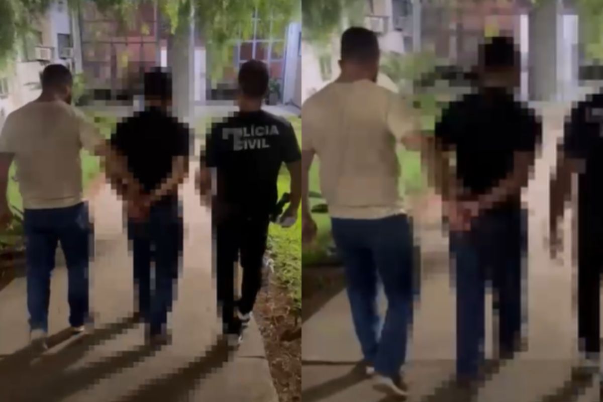 Jovem é preso suspeito de dopar para estuprar mulher e compartilhar vídeos do crime