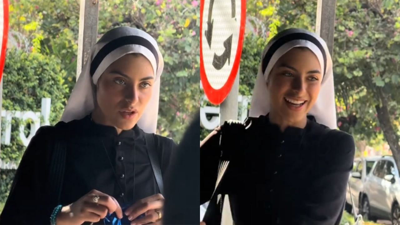 Você conhece? Freira em Goiânia chama atenção de internautas por semelhança com personagem de novela