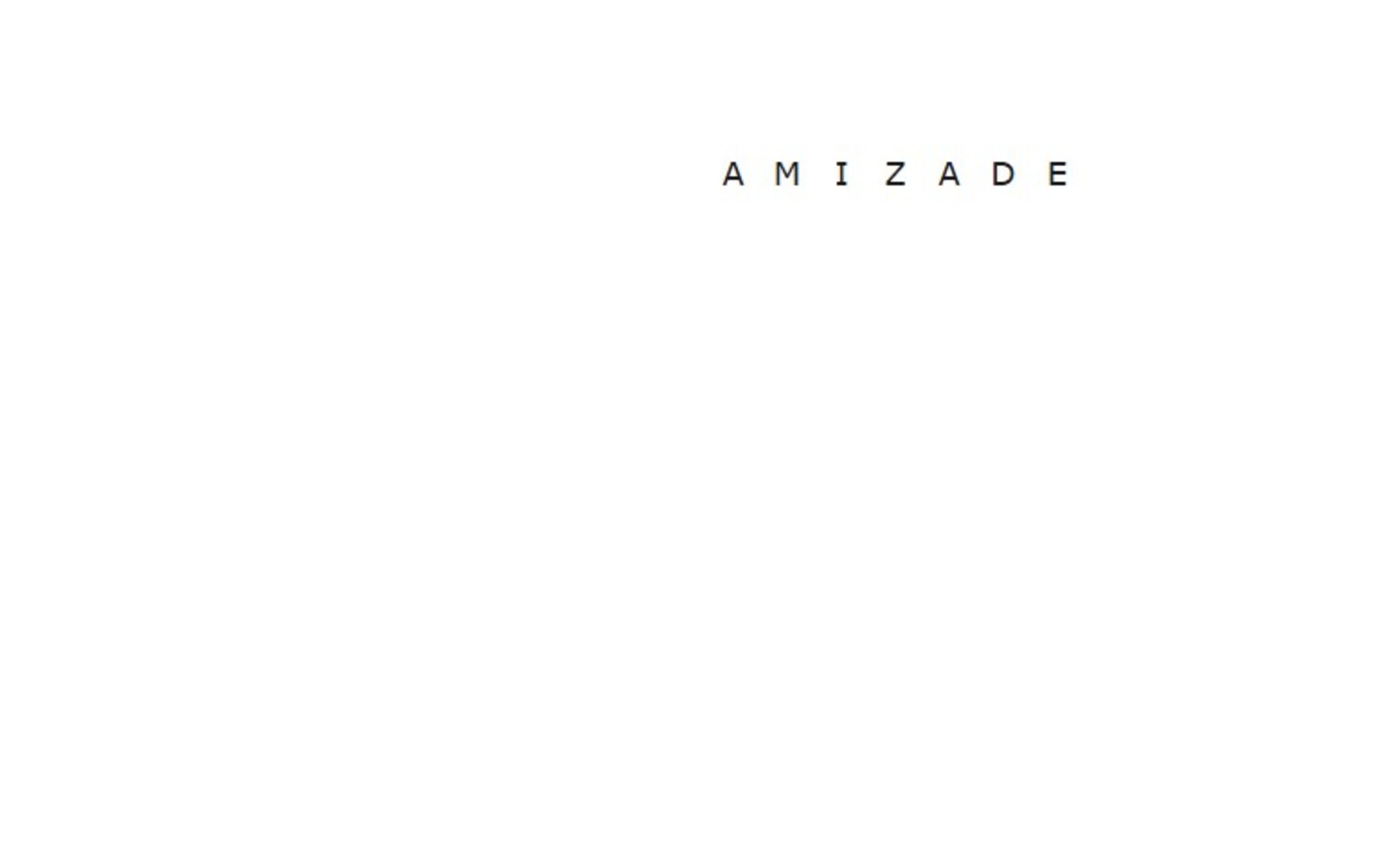 Somente pessoas habilidosas vão conseguir encontrar “AMIZADE” em 8 segundos nesse caça-palavras