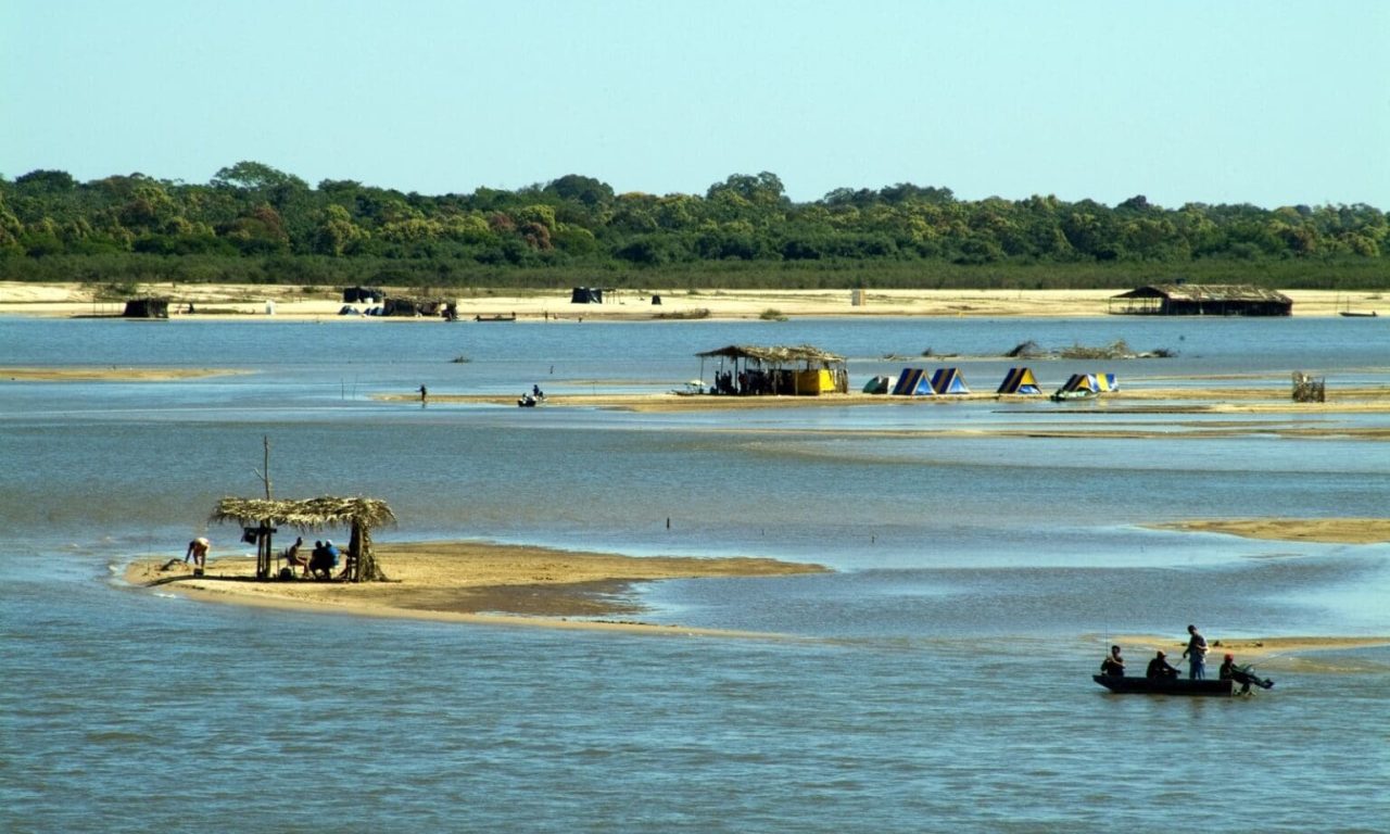 Ilhas no Rio Araguaia. (Foto Reprodução/Goiás Turismo) pesca