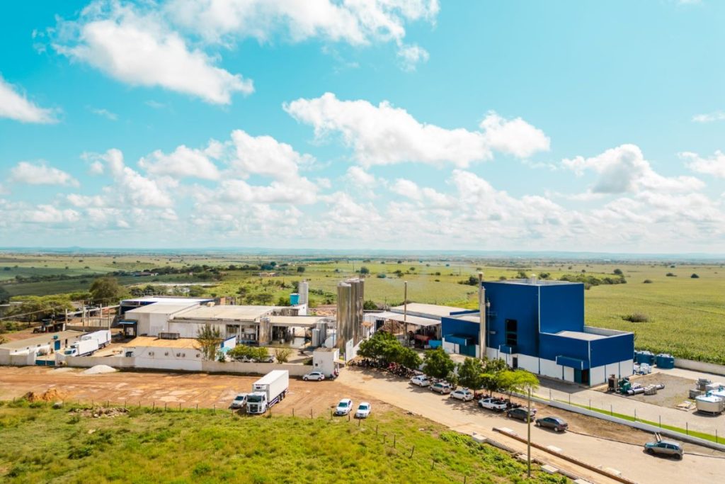 Fábrica da Natulact, adquirida pelo Grupo Piracanjuba. (Foto: Divulgação)