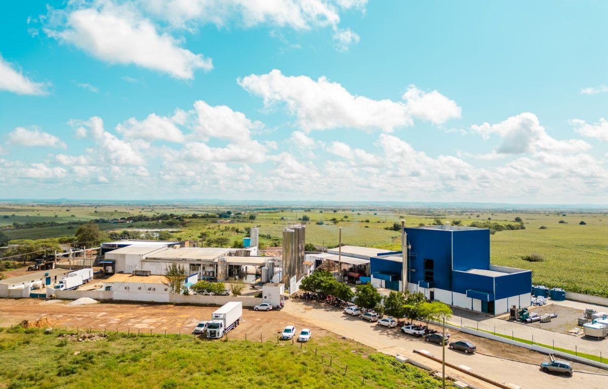 Fábrica da Natulact, adquirida pelo Grupo Piracanjuba. (Foto: Divulgação)