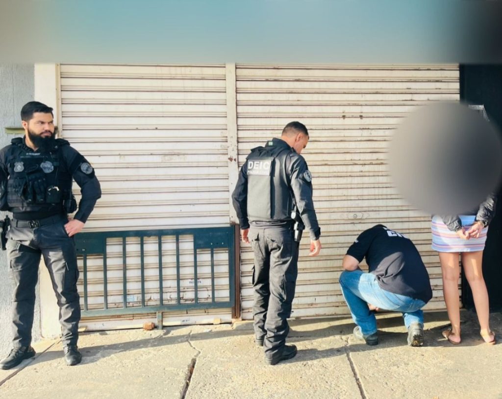 Polícia realizou prisão de membros da organização criminosa. (Foto: Divulgação/PC)