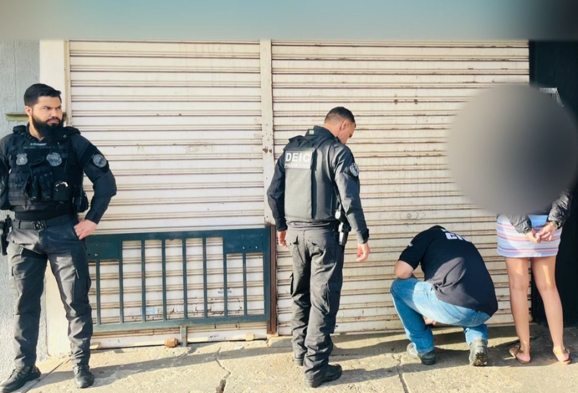 Polícia realizou prisão de membros da organização criminosa. (Foto: Divulgação/PC)