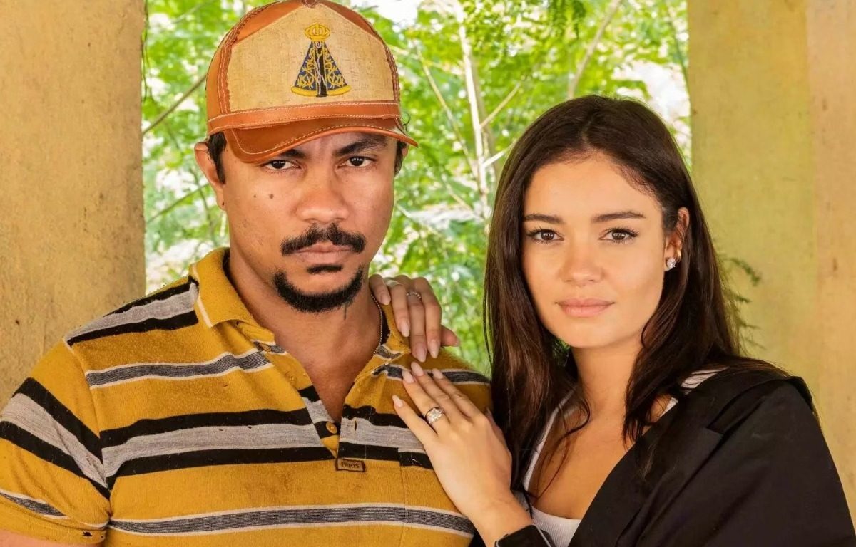Sophie Charlotte e Xamã fizeram parte do elenco de "Renascer" (2024). (Foto: Reprodução/TV Globo)