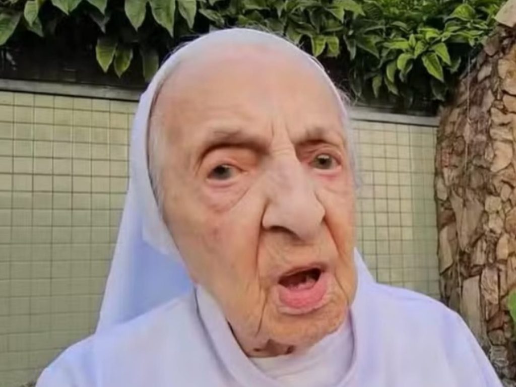 Inah Canabarro Lucas era considerada a pessoa mais velha do mundo. (Foto: Reprodução)