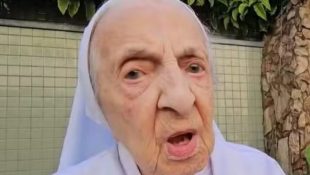 Inah Canabarro Lucas era considerada a pessoa mais velha do mundo. (Foto: Reprodução)