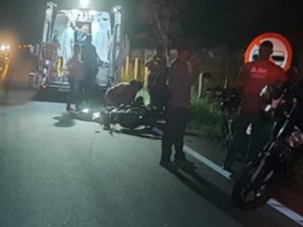 Samu atestou o óbito da vítima ainda no local. (Foto: Reprodução)