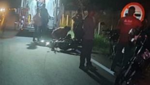 Samu atestou o óbito da vítima ainda no local. (Foto: Reprodução)