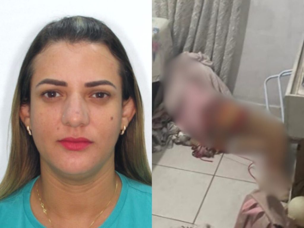 Corpos da esposa e sogra do suspeito foram encontrados amarrados e com sinais de enforcamento. (Foto: Reprodução)