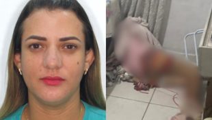Corpos da esposa e sogra do suspeito foram encontrados amarrados e com sinais de enforcamento. (Foto: Reprodução)