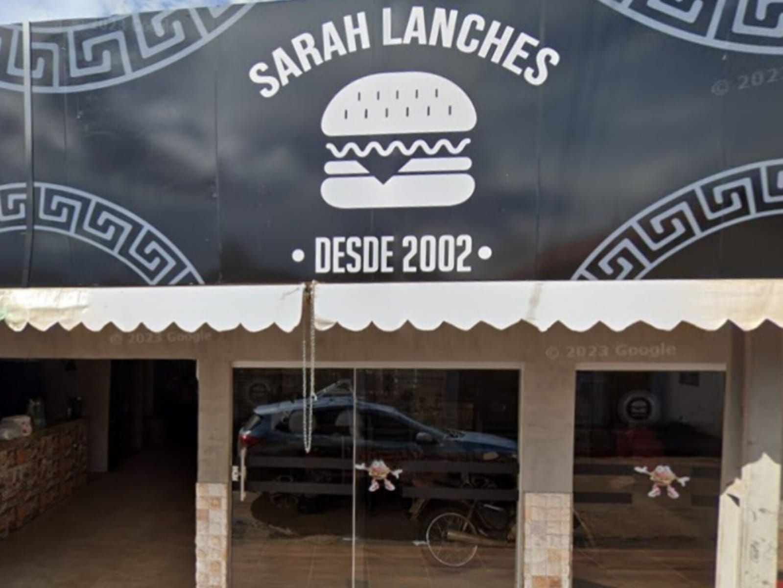 Fachada do Sarah Lanches. (Foto: Google Street View)