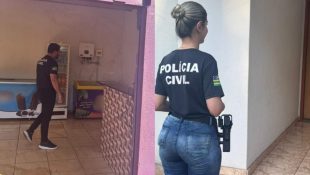 Embora os chocolates não tenham sido encontrados, PC apreendeu o celular do suspeito. (Foto: DIvulgação)