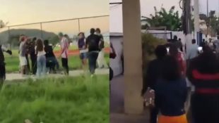 Confusão foi filmada e publicada nas redes sociais. (Foto: Reprodução)