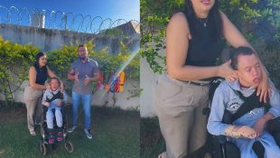 Custo da cadeira que Kaio precisa gira em torno de R$ 40 mil. (Foto: Redes Sociais)
