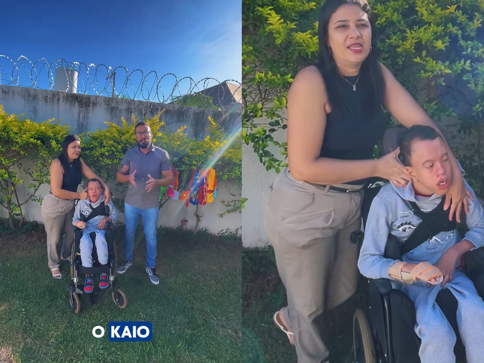 Custo da cadeira que Kaio precisa gira em torno de R$ 40 mil. (Foto: Redes Sociais)