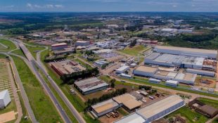 Vista aérea do Distrito Agroindustrial de Anápolis (Daia).