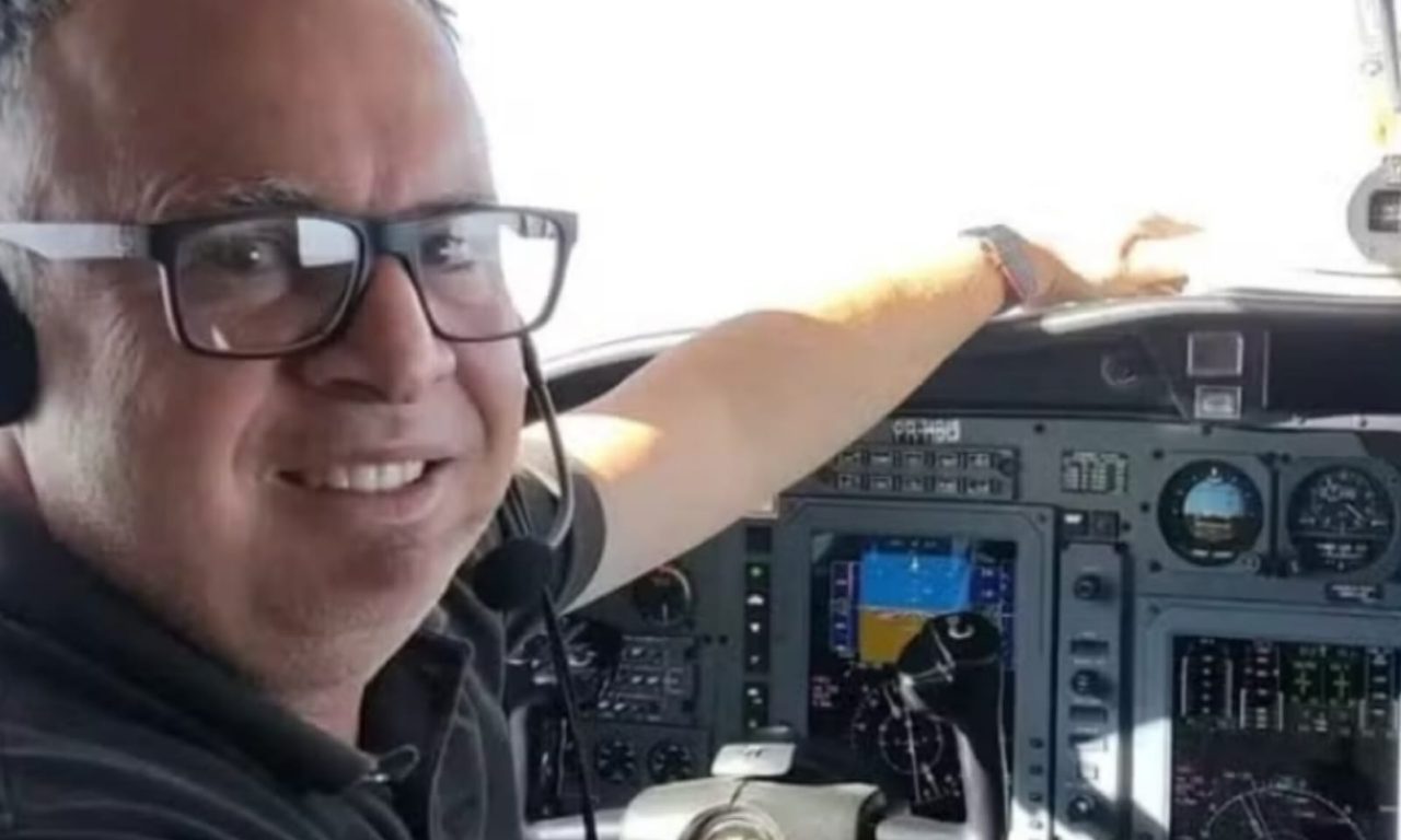 Ludio Moraes era comandante do Serviço Aéreo do Estado de Goiás e piloto de avião (Saeg). (Foto: Redes Sociais)