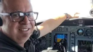 Ludio Moraes era comandante do Serviço Aéreo do Estado de Goiás e piloto de avião (Saeg). (Foto: Redes Sociais)