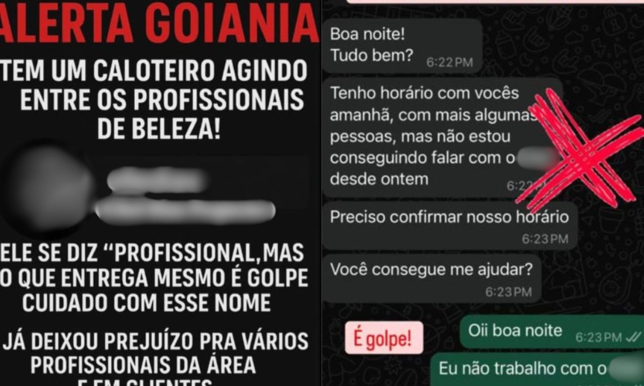 Profissional de beleza é denunciado por sumir com dinheiro de clientes em Goiânia