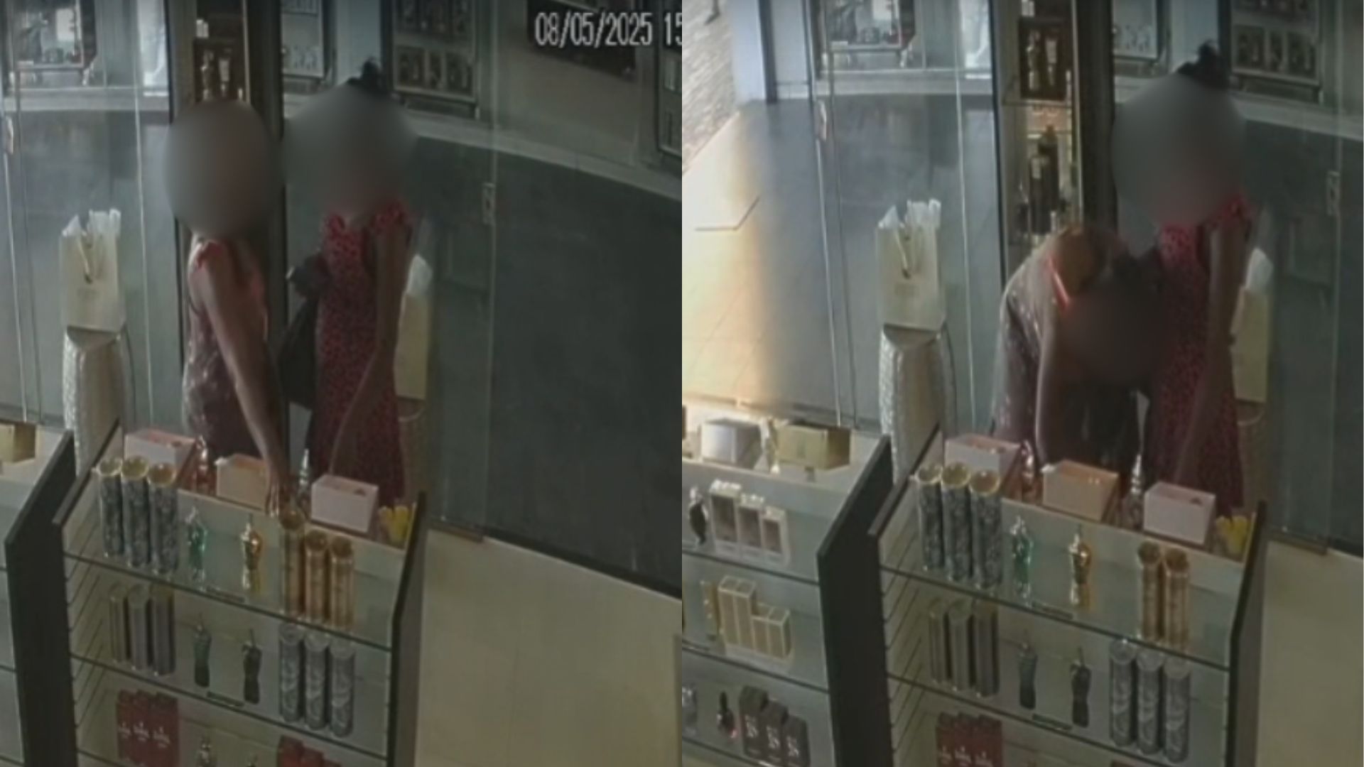 Vídeo registra momento em que dupla furta loja na “cara de pau” em Anápolis; assista