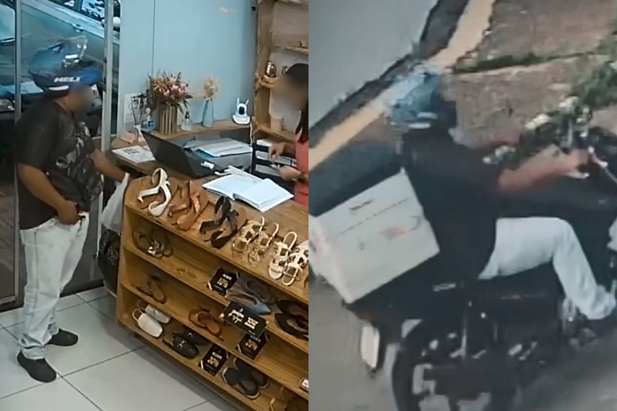 Entregador em Goiânia usava moto da empresa como ‘disfarce’ para praticar assaltos