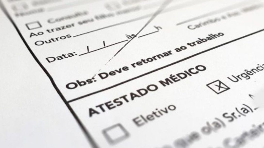 Atestado médico. (Foto: Reprodução/Agência Senado)