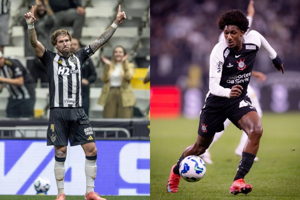 Onde assistir Atlético-MG x Corinthians pelo Brasileirão neste sábado (24)