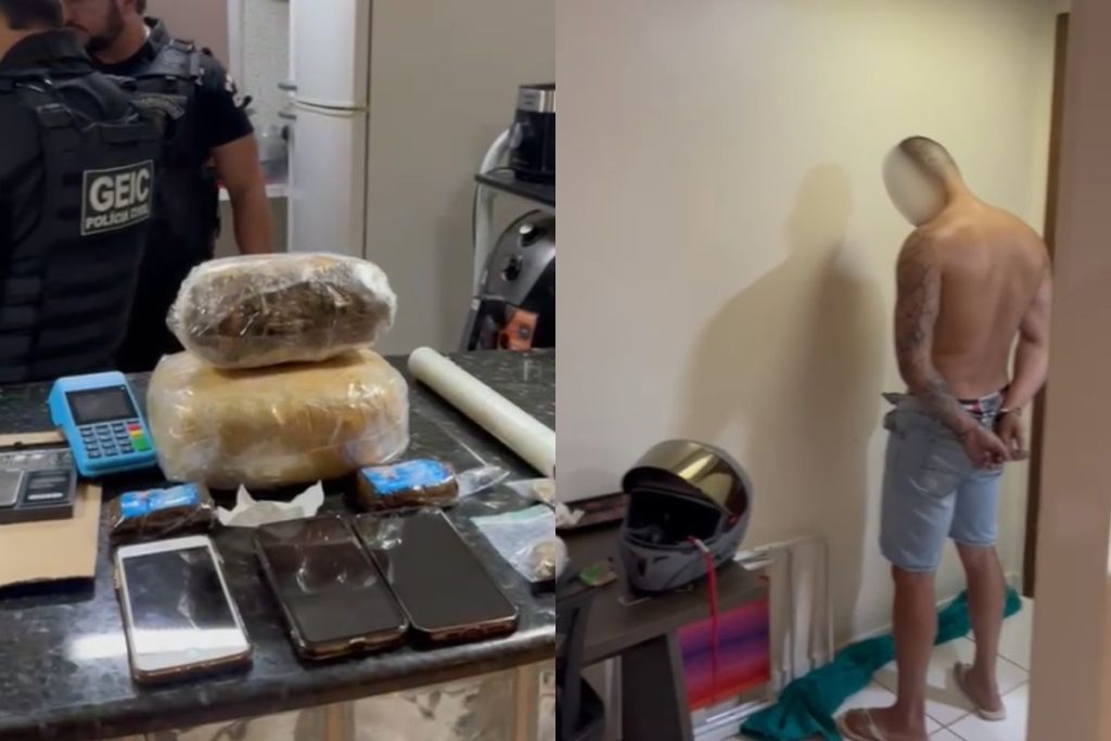 Polícia Civil fecha boca de fumo e prende suspeito de tráfico de drogas em Anápolis