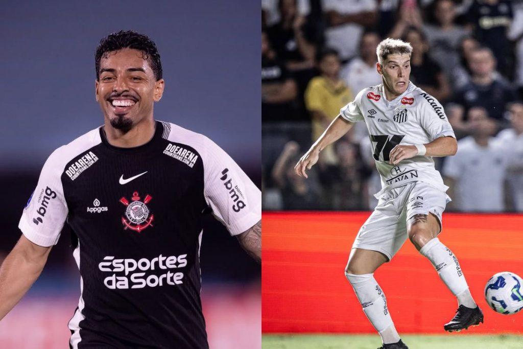 Onde assistir Corinthians x Santos pelo Brasileirão neste domingo (18)