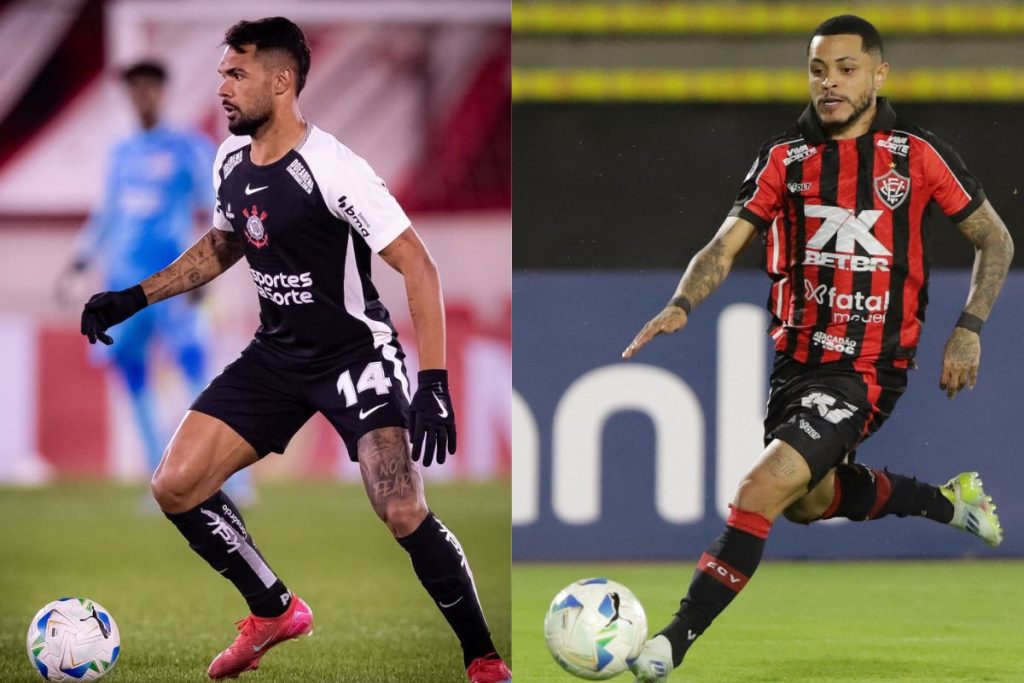 Onde assistir Corinthians x Vitória pelo Brasileirão neste domingo (1º)