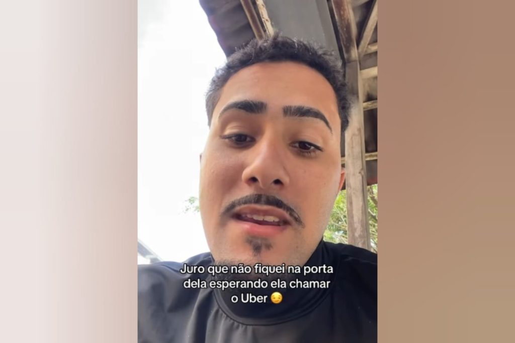 Motorista de aplicativo aceita corrida e se surpreende ao descobrir quem era a passageira: “pagou meu lanche pelo menos”