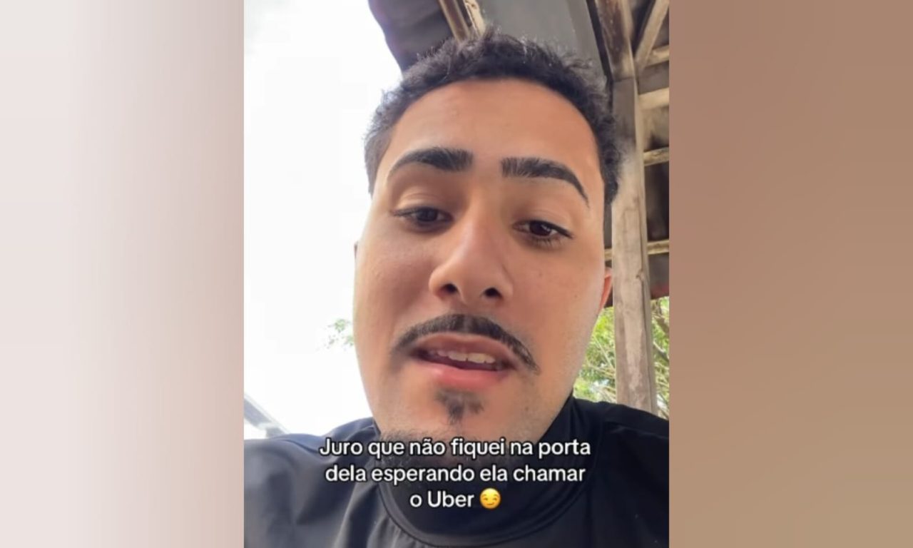 Motorista de aplicativo aceita corrida e se surpreende ao descobrir quem era a passageira: “pagou meu lanche pelo menos”