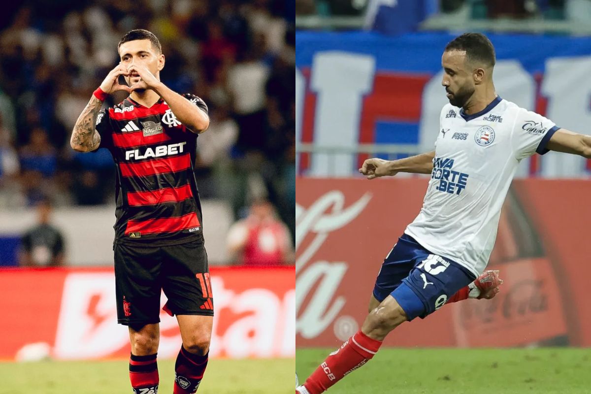 Onde assistir Flamengo x Bahia pelo Brasileirão neste sábado (10)
