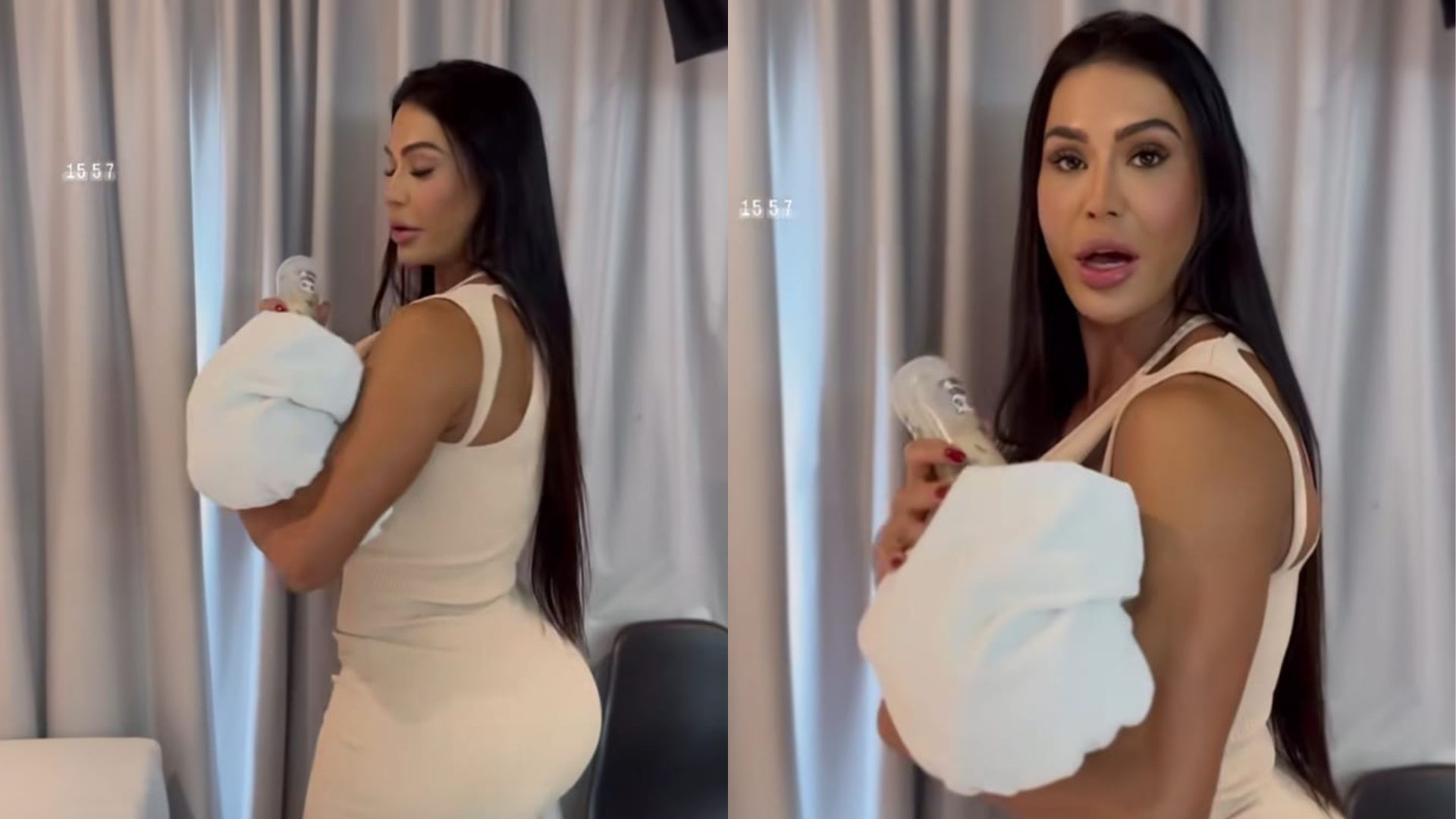 Gracyanne Barbosa diz que virou mãe de bebê reborn