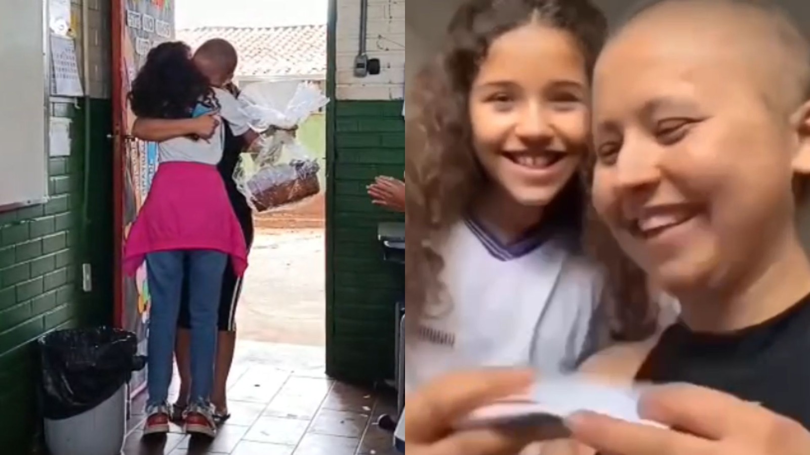 Alunos em Anápolis transformam lição de sala em gesto de amor para mãe em tratamento contra o câncer