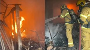 Novas imagens de incêndio mostram destruição no interior de ginásio do Setor Campinas