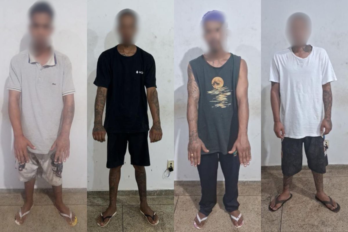 Quatro irmãos são presos em Aparecida de Goiânia após tentativa de triplo homicídio