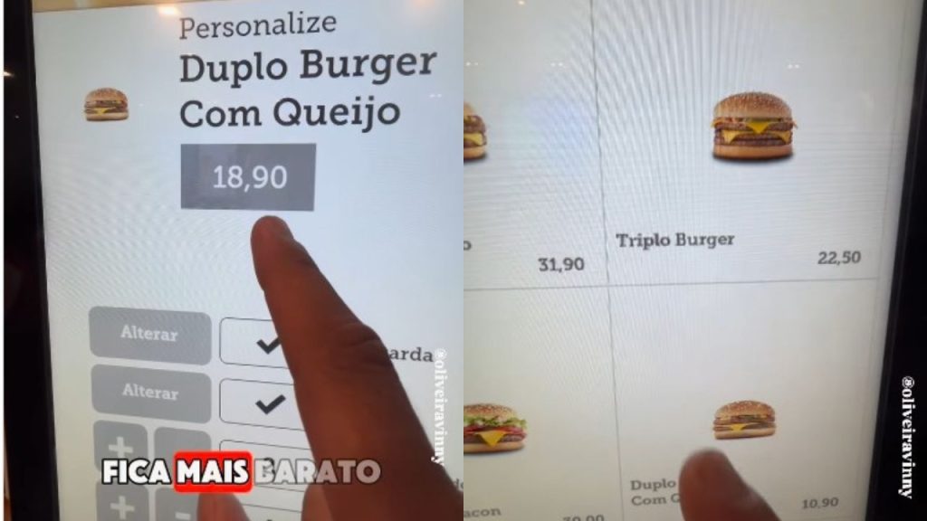 “Hack” simples para comer mais e pagar menos no McDonald's