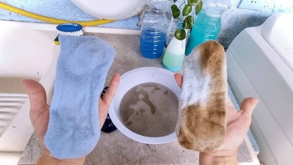 Acabe com as meias encardidas usando ingredientes que você já tem em casa